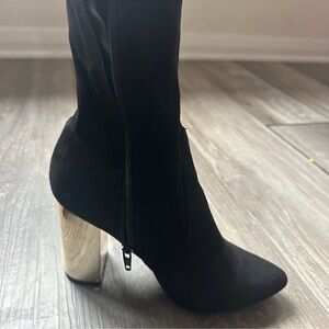 Elegant Black Over-the-Knee Boots